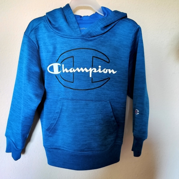 Champion Other - Champion sweatshirt hoodie hooded pullover boys athletic size 4-5 blue toddler